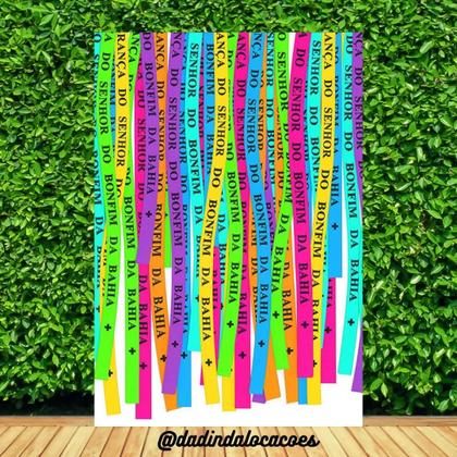 Imagem de 100 Fitinhas do Bonfim Original  Cortadas ou Rolos 10 cores sortidas