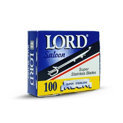 Imagem de 100 Laminas de Barbear para Navalhete Lord Saloon Cortada