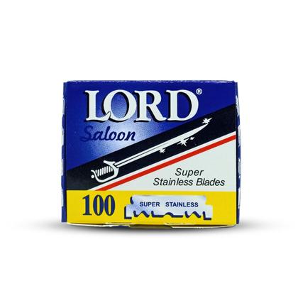 Imagem de 100 Laminas de Barbear para Navalhete Lord Saloon Cortada