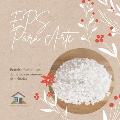 Imagem de 100 Litros Flocos de Isopor Para Enchimento de Almofadas Tamanho 45x45 Enche 2 Almofadas