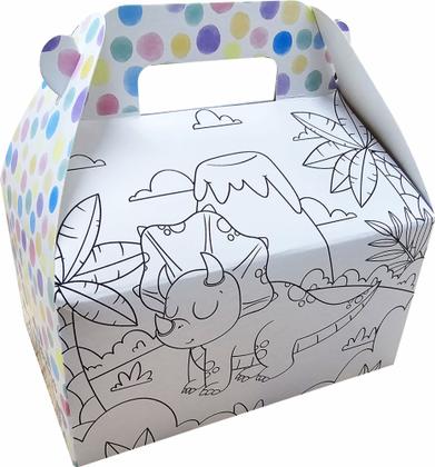 Imagem de 100 Maletinhas Surpresa Mini Presente - Infantil - Colorir