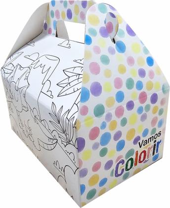 Imagem de 100 Maletinhas Surpresa Mini Presente - Infantil - Colorir