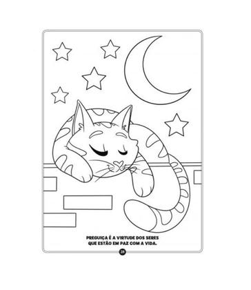 Imagem de 100 paginas para colorir - animais