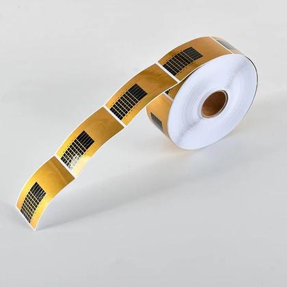 Imagem de 100 Peças De Moldes Para Unhas, Guias De Curvatura Para Extensão De Gel Acrílico UV, Ferramentas De