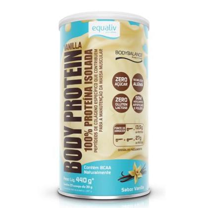 Imagem de 100% Proteína Isolada Body Protein Equaliv - Vanilla 440g