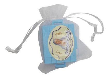Imagem de 100 Saquinhos de Organza Branco para Lembrancinhas 7 x 9 cm
