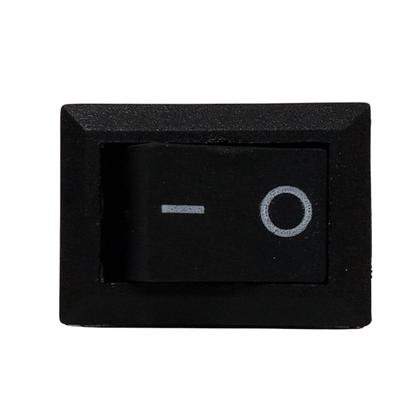 Imagem de 100 Unid Chaves Gangorra Kcd1-102 Preta On Off 2P 3T Abajur Interruptores TikTak Botão Start Stop Liga Desliga Para Leds