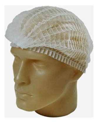 Imagem de 1000 Touca Descartável Tnt Branca C/ Elástico Aradesc C/nota