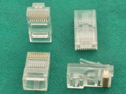 Imagem de 100x Conector Rj50 10vias Macho