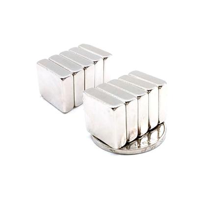 Imagem de 10pcs. Imã De Neodímio Pastilha Quadrado 15x15x5mm - N35