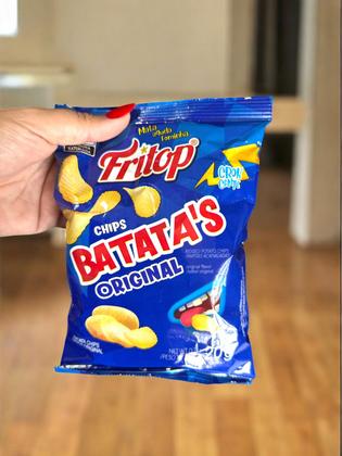 Imagem de 10un Salgadinho Batata Chips Fritop Tradicional mini 20gr