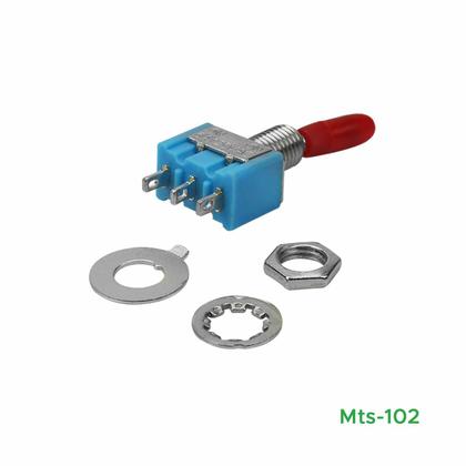 Imagem de 10x Chave Alavanca 3 Polos On/Off Mts-102 (Kit com 10 peças)