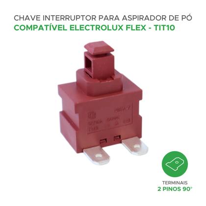 Imagem de 10x Chave Interruptor Aspirador Compatível Electrolux Tit10