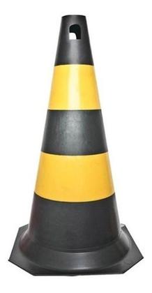 Imagem de 10x Cone Sinalização Rígido Plt 75cm Trânsito Epi