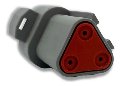Imagem de 10x Conector Deutsch Dt06-3s Dt04-3p 3 Vias Macho E Fêmea 3p