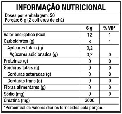 Imagem de 10x Creatine Turbo Monohidratada Black Skull 300g Sem Sabor