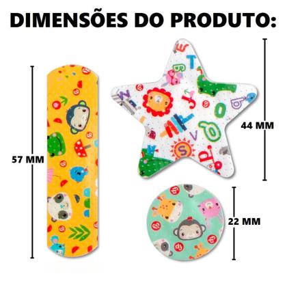 Imagem de 10X Curativo Estampado Infantil Hc484 - 30 Un - Fisher Price