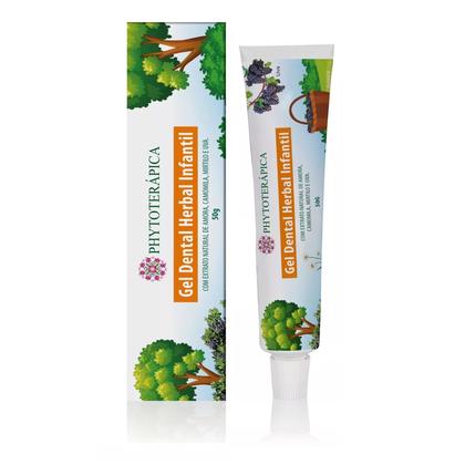 Imagem de 10X Gel Dental Herbal Infantil sem Flúor - Phytoterapica