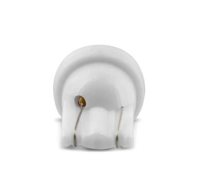 Imagem de 10X Lâmpada Automotiva T10 Cabeça Reta 4Led 12V Super Branca