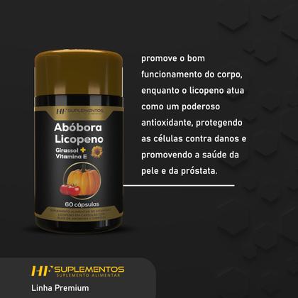Imagem de 10x ÓLEO DE SEMENTE DE ABOBORA COM LICOPENO 60CAPS HF