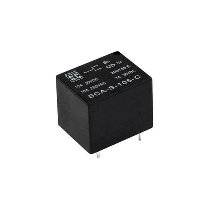 Imagem de 10x Rele SCA 5V 10A 30vdc 250vac 5 Terminais 5 Pinos