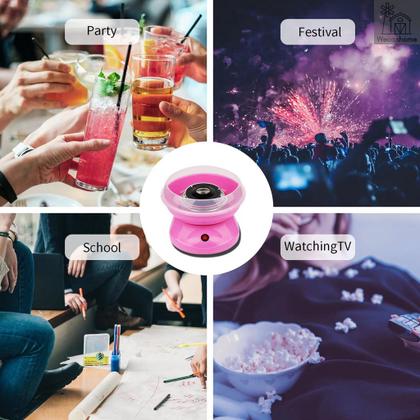 Imagem de 110v/elétrica doce algodão doce fabricante portátil algodão açúcar floss máquina menina menino presente dia das cri