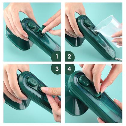 Imagem de 110V Máquina De Passar Roupa Elétrica Portátil Em Ferro Para Casa/Viagem/Vapor Generato Seco Molhado