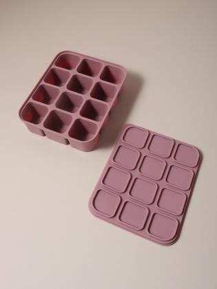 Imagem de 12 Bandejas de Gelo com Grade - Molde para Cubos de Gelo Quadrados e Mini Cubos