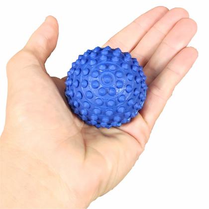 Imagem de 12 Bolas Bolinha Anti Stress Cravo Fisioterapia Massageadora