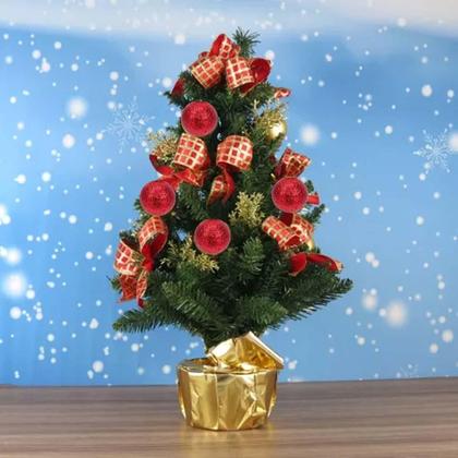 Imagem de 12 Bolas de Natal Vermelha com Brilho pra Decorar Arvore Pinheiro Natalino