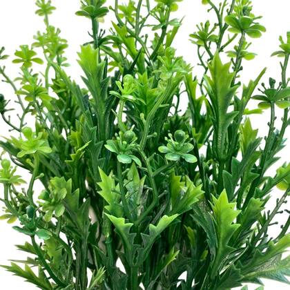 Imagem de 12 Buquê Folhas Verdes Broto Artificial Decoração Casamentos