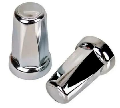 Imagem de 12 Capa De Porca Belga Cromada Cubo Roda 19mm