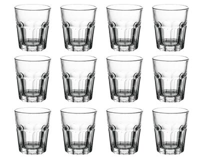 Imagem de 12 Copos de Dose/Shot Tequila Canelado Gibraltar LotusGlass 50ml