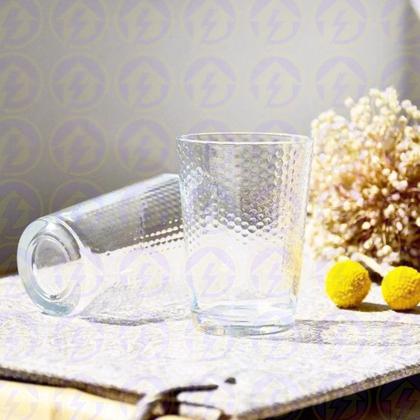 Imagem de 12 Copos de Vidro Arizona 200ML Transparentes e Resistentes