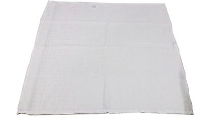Imagem de 12 Fralda De Pano Quadriculada Branca 68x68cm Com Bainha