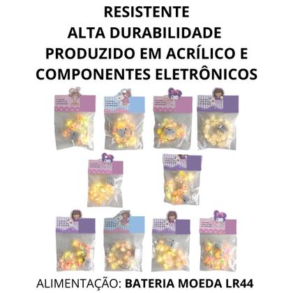Imagem de 12 Luminarias Cordão Fio de LED Luzes Para Decoração Fada