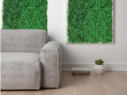 Imagem de 12 Painéis Rico em Folhas Permanentes com Desconto por Quantidade Jardim Vertical Artificial