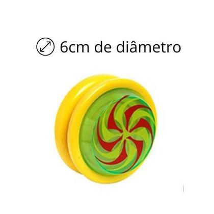 Imagem de 12 peças ioiô colorido sortido Marilu