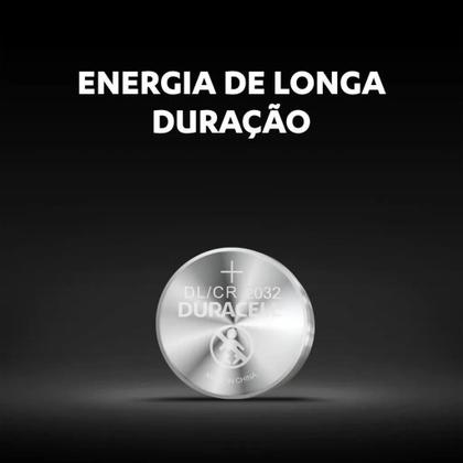 Imagem de 12 Pilhas Cr2032 Duracell 3V Lítio Bateria Moeda