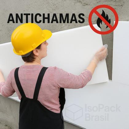 Imagem de 12 Placas de Isopor Para Forro 100x50x2cm 20mm  Limite 2 Kits por Pedido