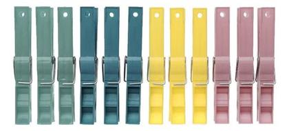 Imagem de 12 Pregadores De Roupa Prendedor Varal Plástico Sanremo