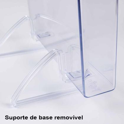 Imagem de 12 Quadro De Avisos Expositor Revistas Tamanho A4 Rígido Dello