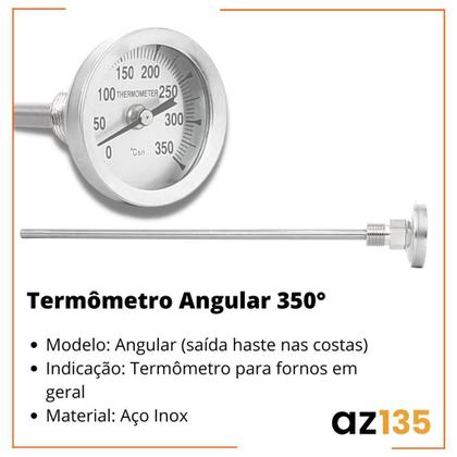 Imagem de 12 Termometros Analógico Churrasqueira Forno Iglu 0/350 H10