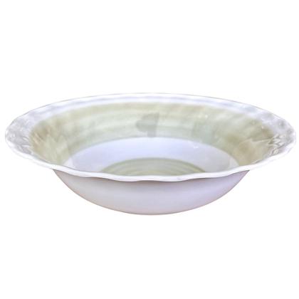 Imagem de 12 Tigelas Bowl Redonda Funda 1200ml em Melamina Bege 1,2L