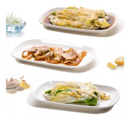 Imagem de 12 Travessas Bandeja Retangular em Melamina 19x12cm Servir