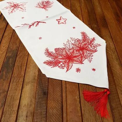 Imagem de 12 Unidades Caminho De Mesa Tema Natal