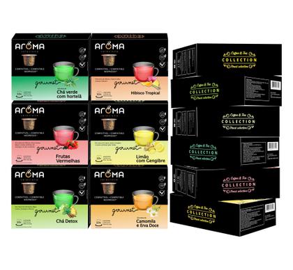 Imagem de 120 Cápsulas Chá Aroma Selezione - Cápsulas Para Nespresso *
