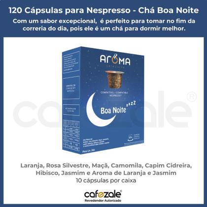Imagem de 120 Cápsulas Para Nespresso, Chá Boa Noite, Aroma