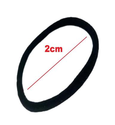 Imagem de 120 mini Elásticos De Cabelo Rabicó Xuxinha Preta