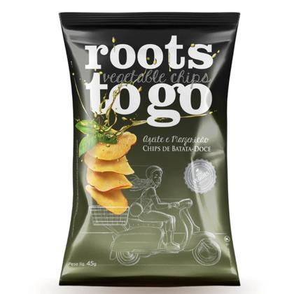 Imagem de 12x Chips Batata-Doce e Manjericão Roots To Go 45g